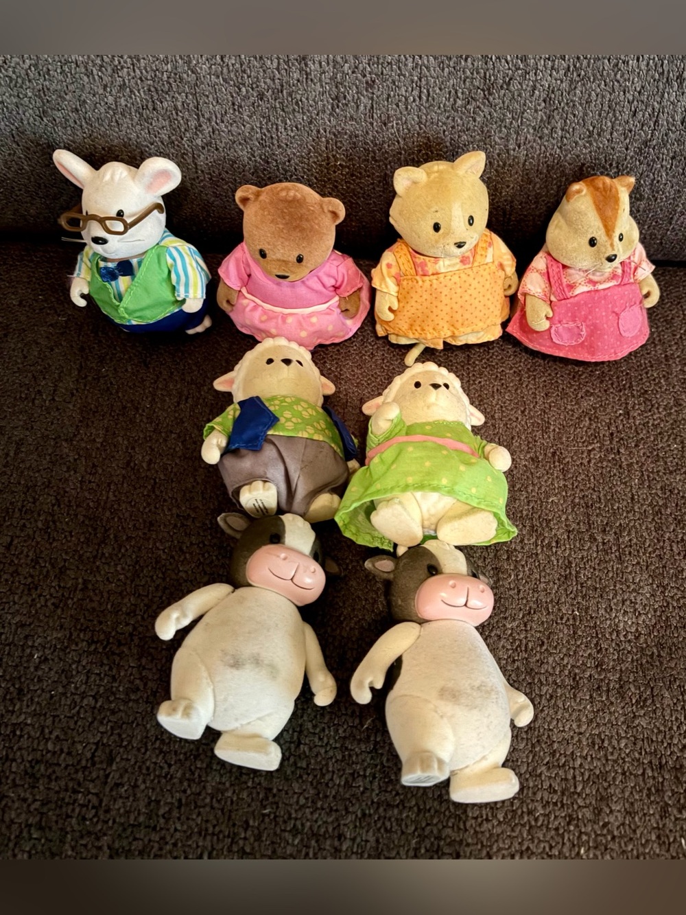 Li’l Woodzeez animal critters sheep bears cows